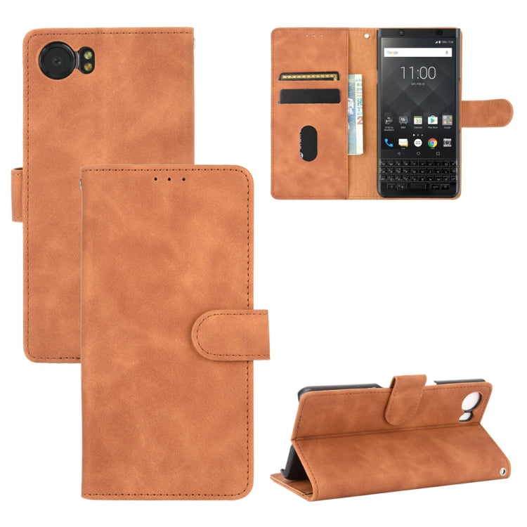 Solid Color Skin Feel Magnetic Buckle Horizontal Flip Calf Texture PU Leather Case with Holder & Card Slots & Wallet