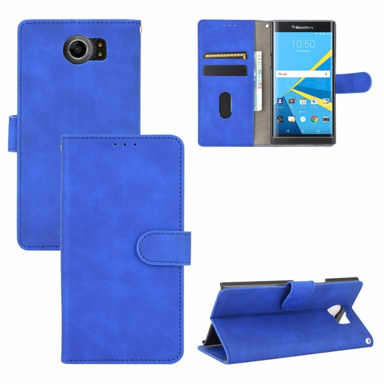 Solid Color Skin Feel Magnetic Buckle Horizontal Flip Calf Texture PU Leather Case with Holder & Card Slots & Wallet