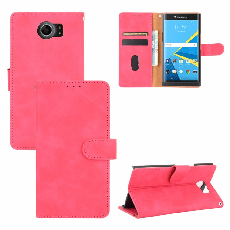 Solid Color Skin Feel Magnetic Buckle Horizontal Flip Calf Texture PU Leather Case with Holder & Card Slots & Wallet
