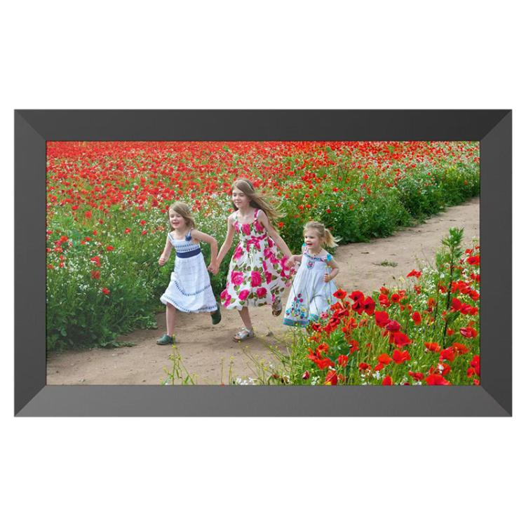 DPF1560 15.6 inch LED HD Screen Stripe WIFI Cloud Photo Album, RK3326C Quad Core, 1GB+32GB — Black