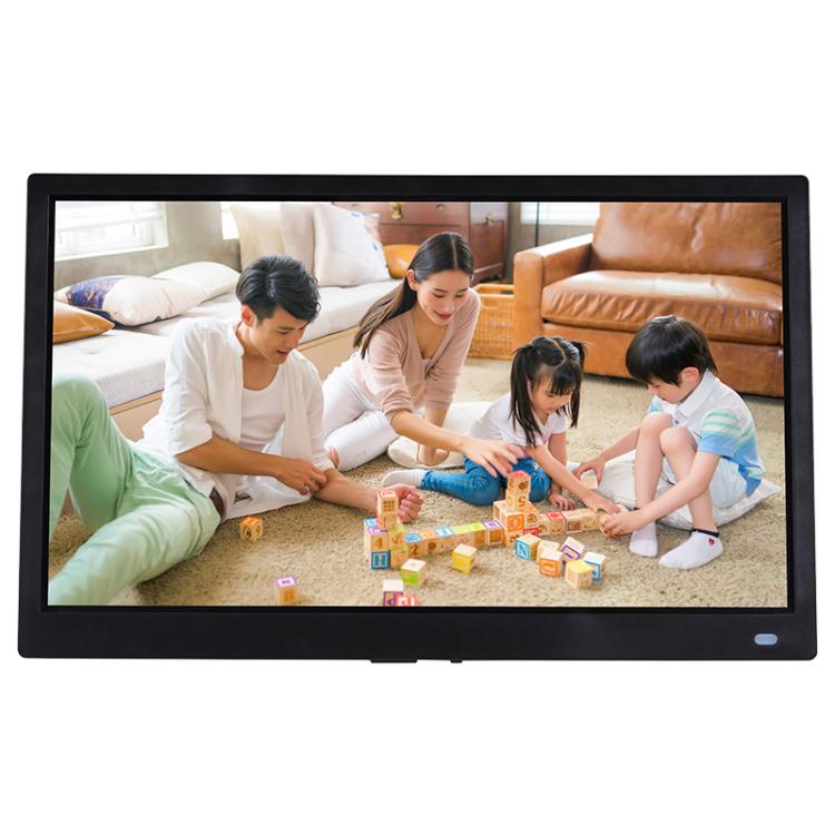 XCLT-1730 17.3 inch LED HD Screen Cloud Photo Frame with Stand — EU Plug