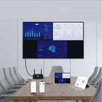 Measy AM1810 HDMI Wireless Screen Projector For PC / TV / Phone, Plug:EU Plug — view 6