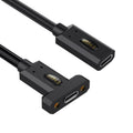 USB4 Type-C Female to Type-C Female Ear Screw Fixed Panel Extension Cable