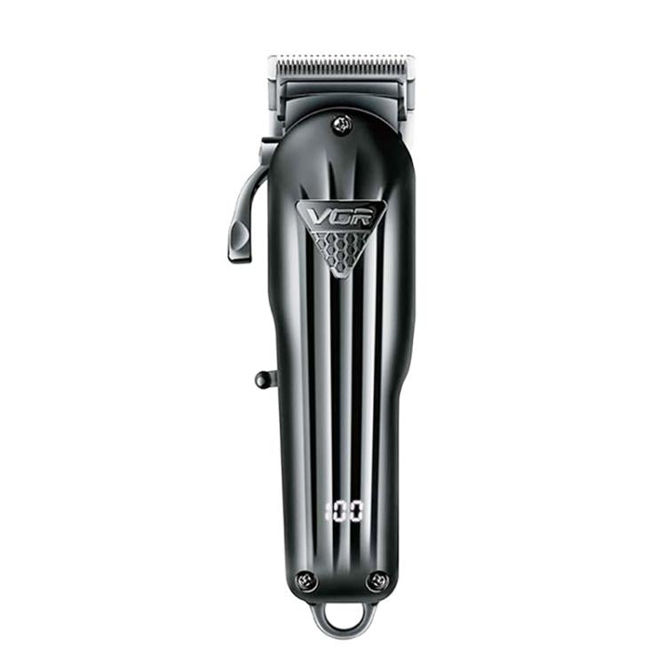 VGR VGR-282 4-gear Fine-tuning Digital Display USB Electric Hair Clipper