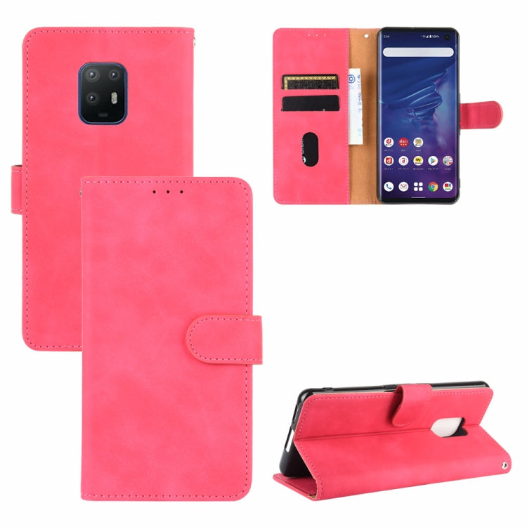 Solid Color Skin Feel Magnetic Buckle Horizontal Flip Calf Texture PU Leather Case with Holder & Card Slots & Wallet — view 26