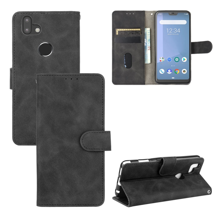 Solid Color Skin Feel Magnetic Buckle Horizontal Flip Calf Texture PU Leather Case with Holder & Card Slots & Wallet — view 28