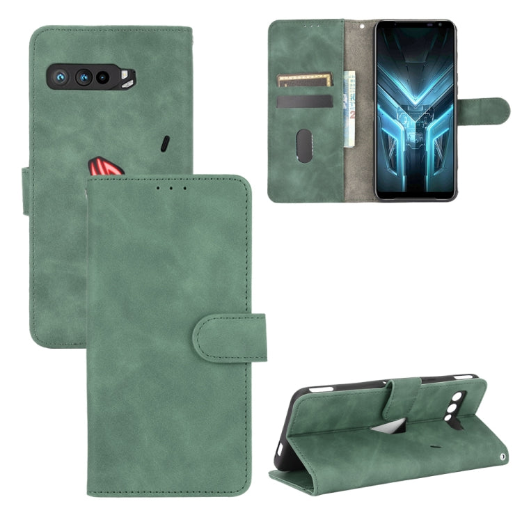 Solid Color Skin Feel Magnetic Buckle Horizontal Flip Calf Texture PU Leather Case with Holder & Card Slots & Wallet — view 40