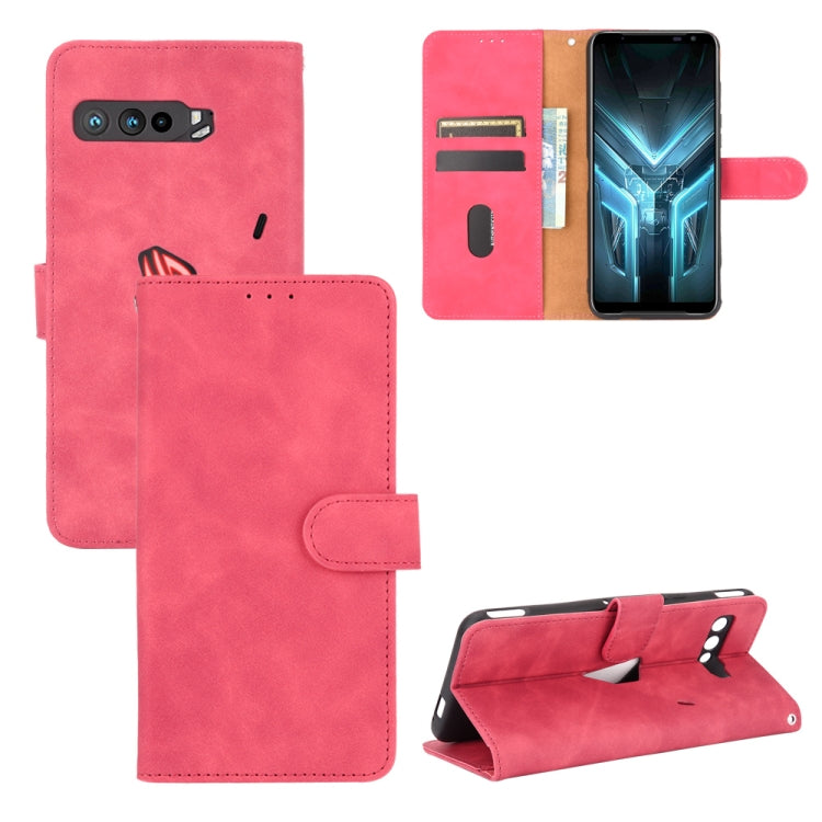 Solid Color Skin Feel Magnetic Buckle Horizontal Flip Calf Texture PU Leather Case with Holder & Card Slots & Wallet — view 41