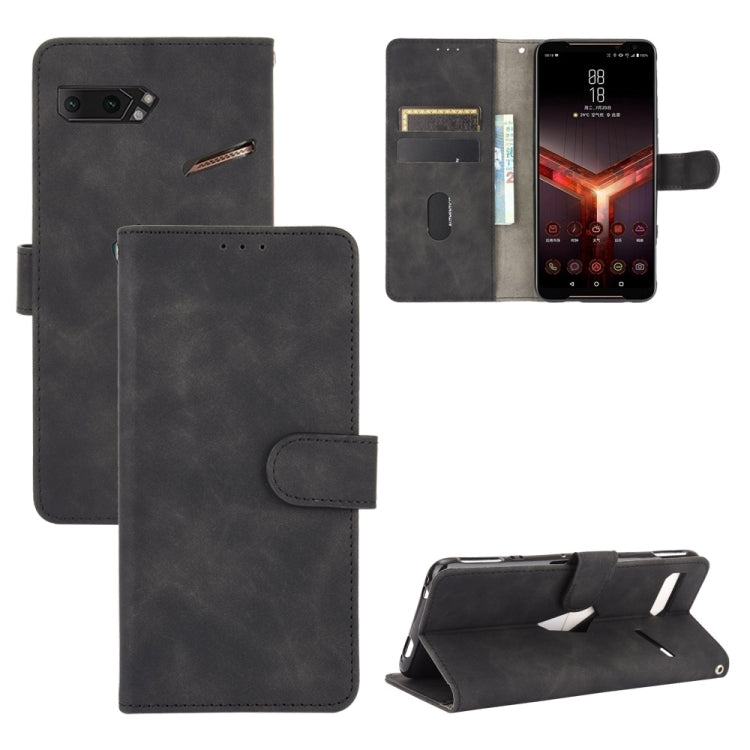 Solid Color Skin Feel Magnetic Buckle Horizontal Flip Calf Texture PU Leather Case with Holder & Card Slots & Wallet — view 43