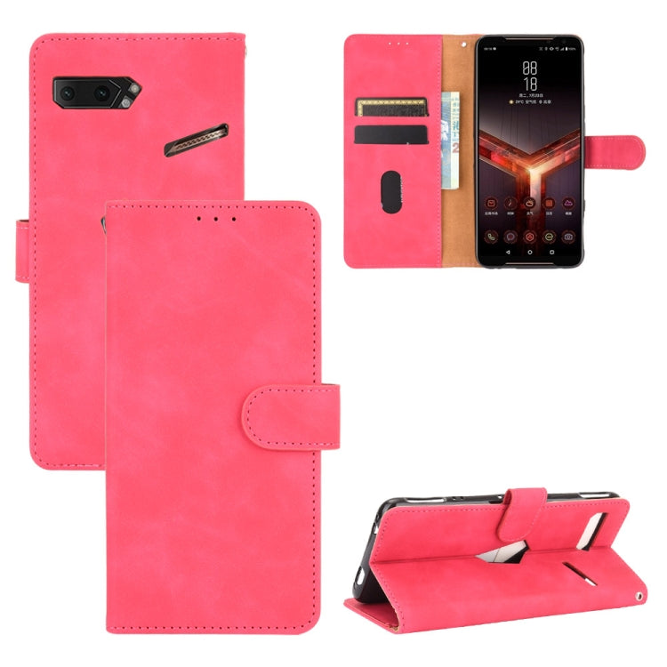 Solid Color Skin Feel Magnetic Buckle Horizontal Flip Calf Texture PU Leather Case with Holder & Card Slots & Wallet — view 46