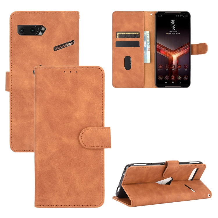 Solid Color Skin Feel Magnetic Buckle Horizontal Flip Calf Texture PU Leather Case with Holder & Card Slots & Wallet — view 47
