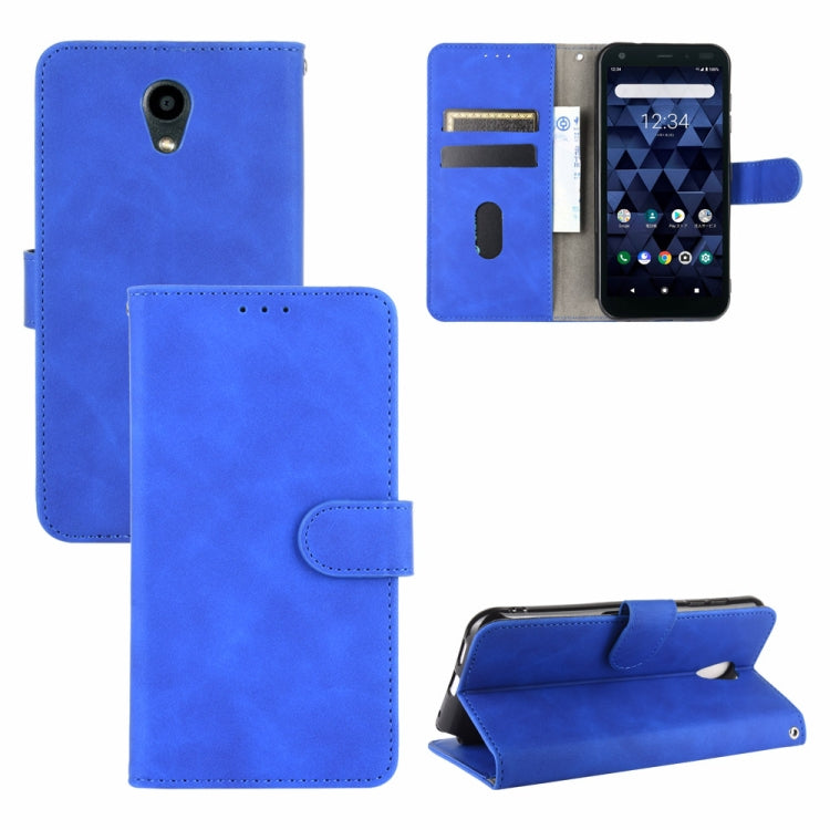 Solid Color Skin Feel Magnetic Buckle Horizontal Flip Calf Texture PU Leather Case with Holder & Card Slots & Wallet — view 54