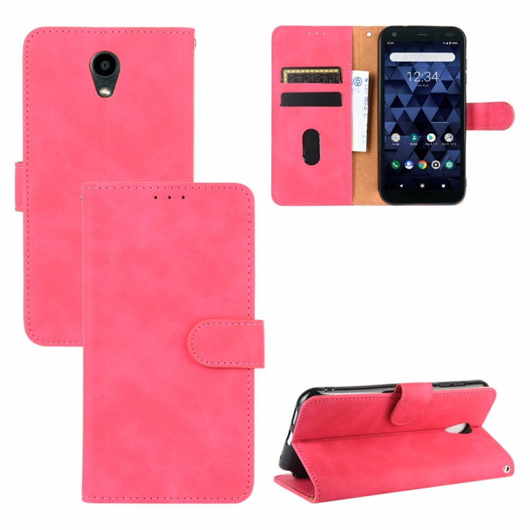 Solid Color Skin Feel Magnetic Buckle Horizontal Flip Calf Texture PU Leather Case with Holder & Card Slots & Wallet — view 56