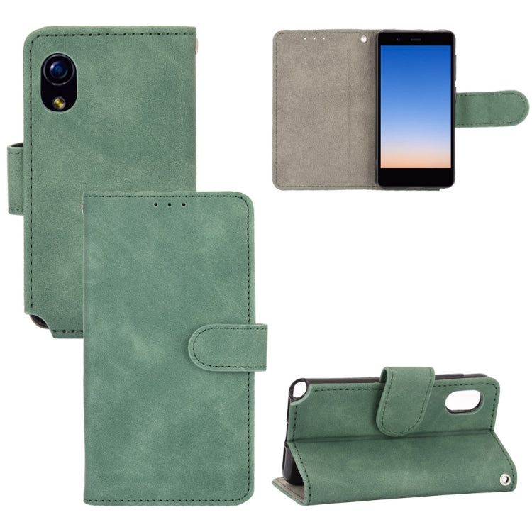 Solid Color Skin Feel Magnetic Buckle Horizontal Flip Calf Texture PU Leather Case with Holder & Card Slots & Wallet — view 65