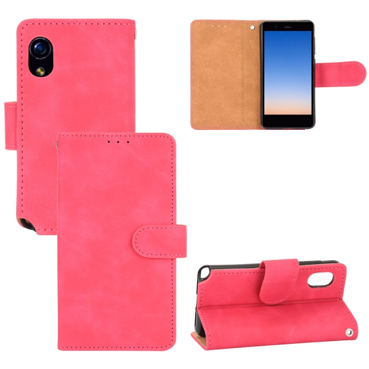 Solid Color Skin Feel Magnetic Buckle Horizontal Flip Calf Texture PU Leather Case with Holder & Card Slots & Wallet — view 66