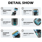 VGR V-352 Double Cutter Head Portable Electric Foil Shaver — view 4