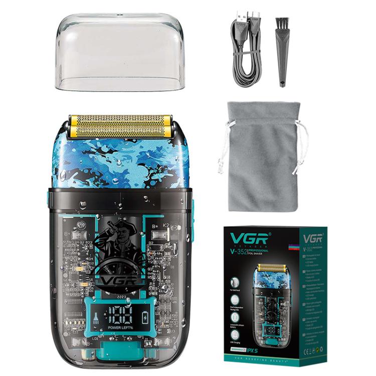 VGR V-352 Double Cutter Head Portable Electric Foil Shaver — view 8