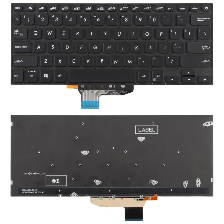 US Version Backlit Laptop Keyboard for Asus VivoBook S14 K430 A430 X430 S403 S4300F S4300U
