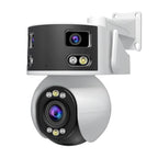 SriHome SH055 8MP HD Multi-lens 5X Optical Zoom Lens Panoramic PTZ Dome Camera