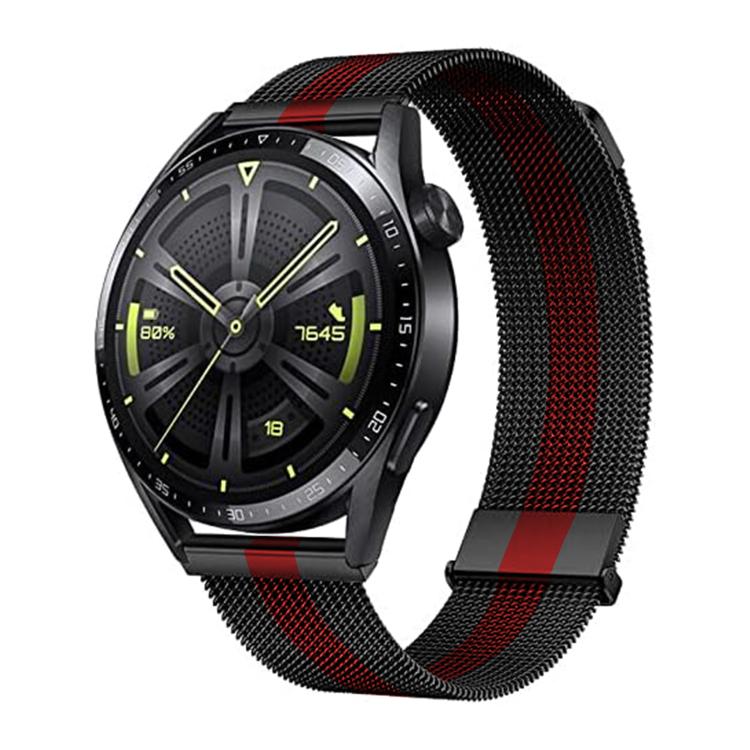 Kalebol 22mm Universal Loop Double Magnetic Buckle Milanese Strap