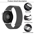 Kalebol 22mm Universal Loop Double Magnetic Buckle Milanese Strap