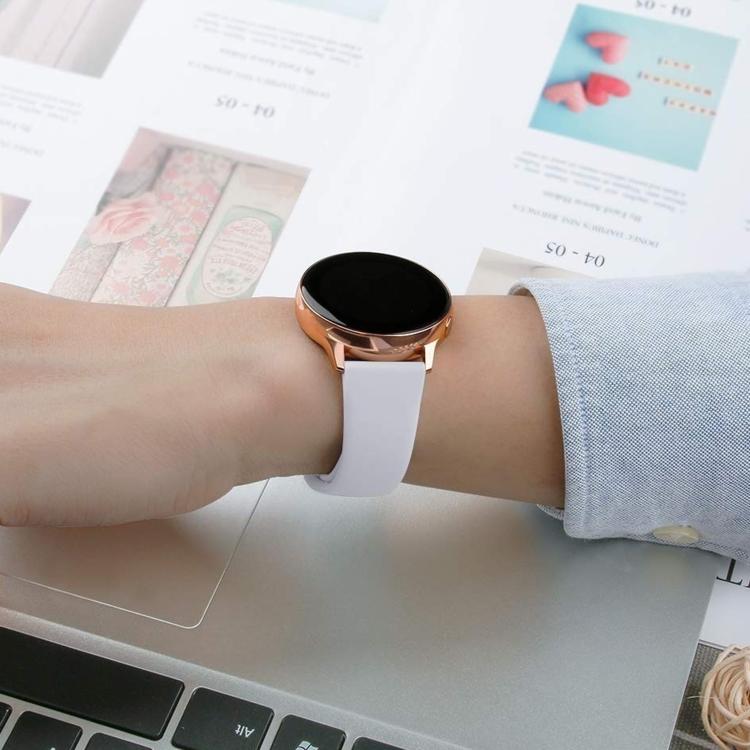 Kalebol 20mm Universal Reverse Buckle Silicone Watch Band