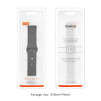 Kalebol 20mm Universal Reverse Buckle Silicone Watch Band