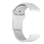 Kalebol Wave Pattern Studded Buckle Silicone Watch Band
