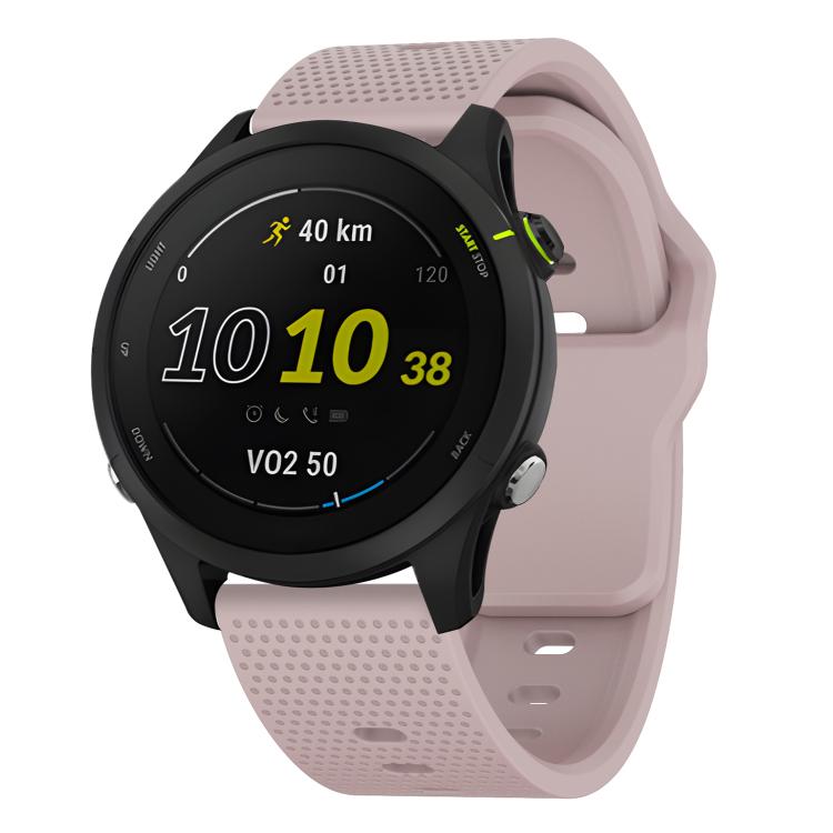 Kalebol Dot Studded Buckle Silicone Watch Band — Rose Pink