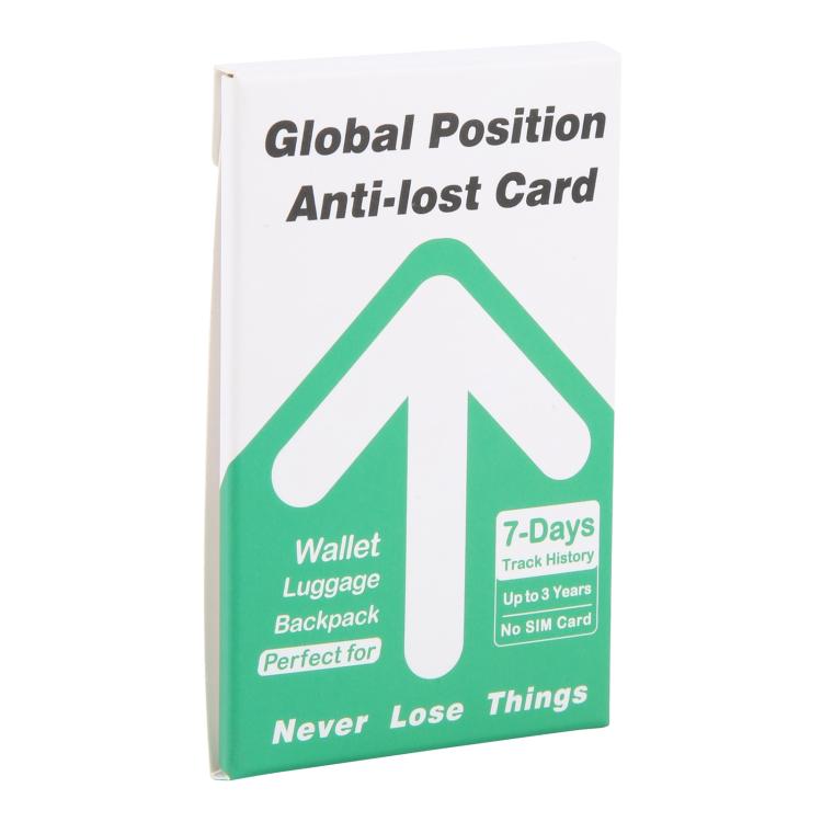My Card K1 Global Ultra-thin Card Type Location Tracker Anti-lost Device
