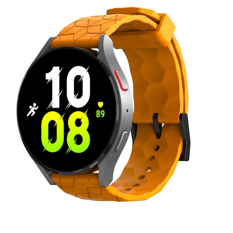 Kalebol Football Pattern Solid Color Silicone Strap — view 16
