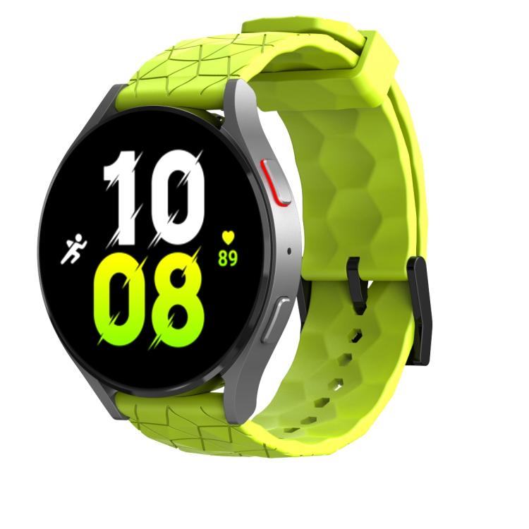 Kalebol Football Pattern Solid Color Silicone Strap — view 20