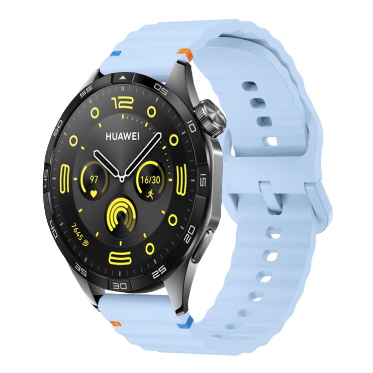 Kalebol Wave Stitch Silicone Watch Band — view 17