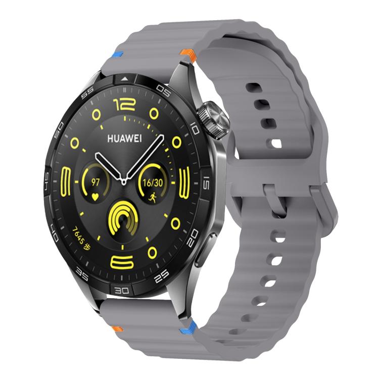 Kalebol Wave Stitch Silicone Watch Band — view 19