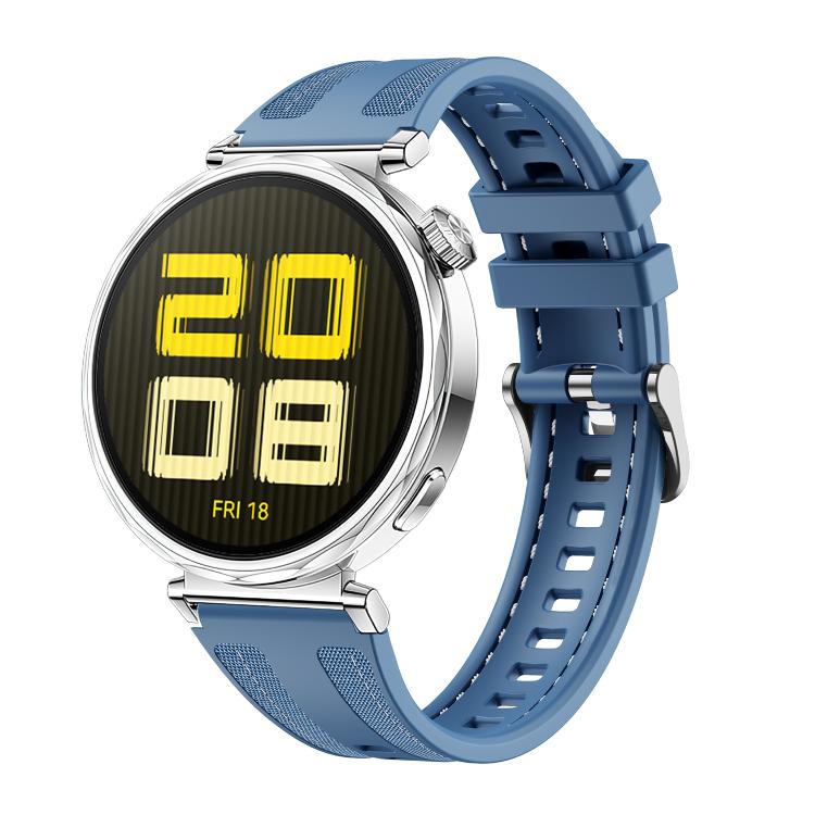 Kalebol Composite Silicone Watch Band — Light Blue