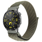 Twill Nylon Loop Hook and Loop Fastener Watch Band