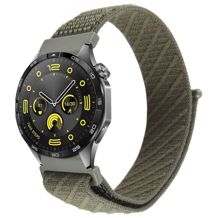 Twill Nylon Loop Hook and Loop Fastener Watch Band