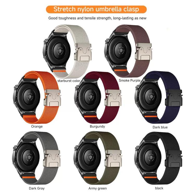Parachute Buckle Elastic Nylon Watch Band — view 16