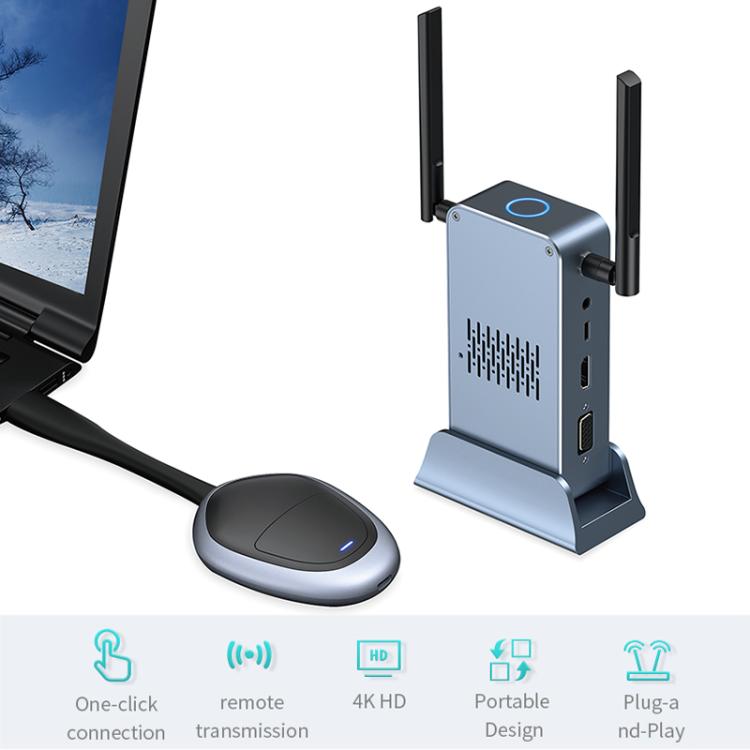 G52+R18 Smart HD Wireless Extender System Screen Mirroring Transmitter Receiver — G52+R18