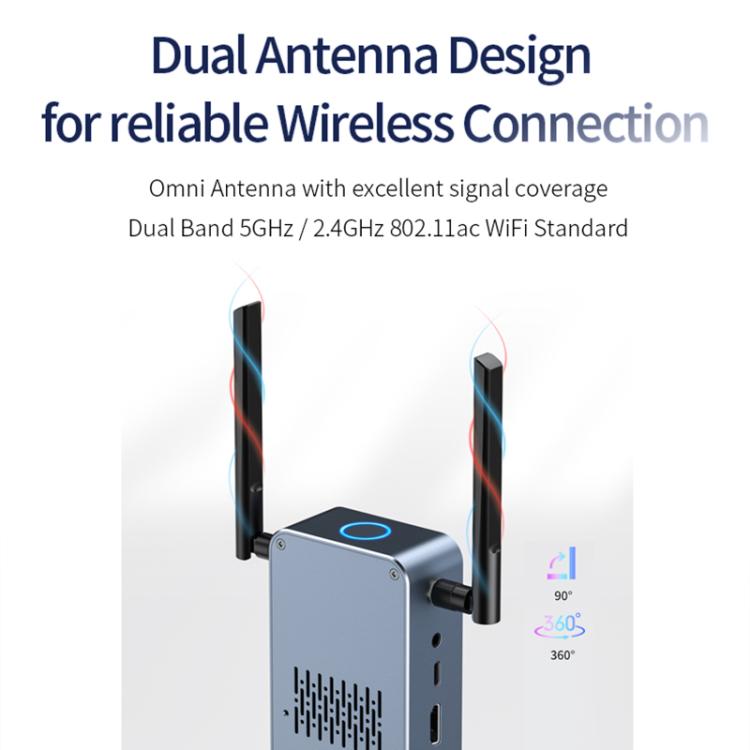 G52+R18 Smart HD Wireless Extender System Screen Mirroring Transmitter Receiver — view 11