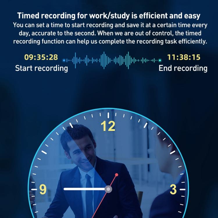 ZD70 Smart HD Noise Reduction Voice Control Recording Pen