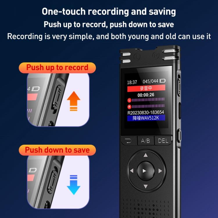 ZD70 Smart HD Noise Reduction Voice Control Recording Pen