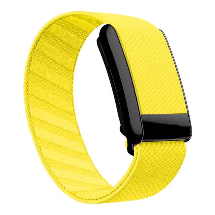 Elastic Nylon Watch Band — Black Grey