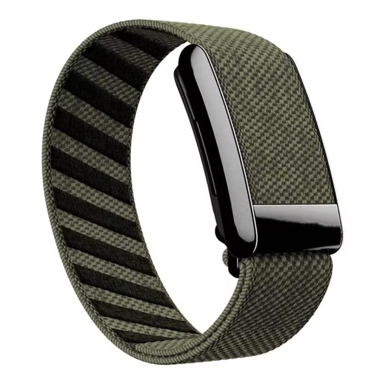 Elastic Nylon Watch Band — Black