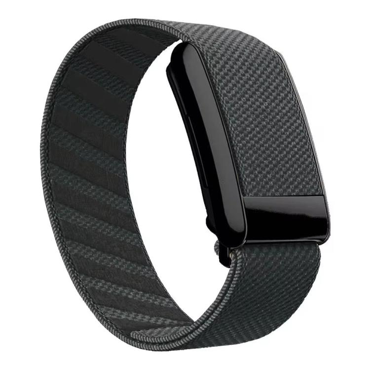 Elastic Nylon Watch Band — Plum