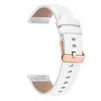 Rose Gold Buckle Leather Watch Band