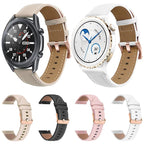 Rose Gold Buckle Leather Watch Band