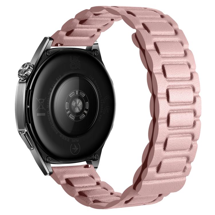I-shaped Three-piece Leather Magnetic Watch Band — view 13