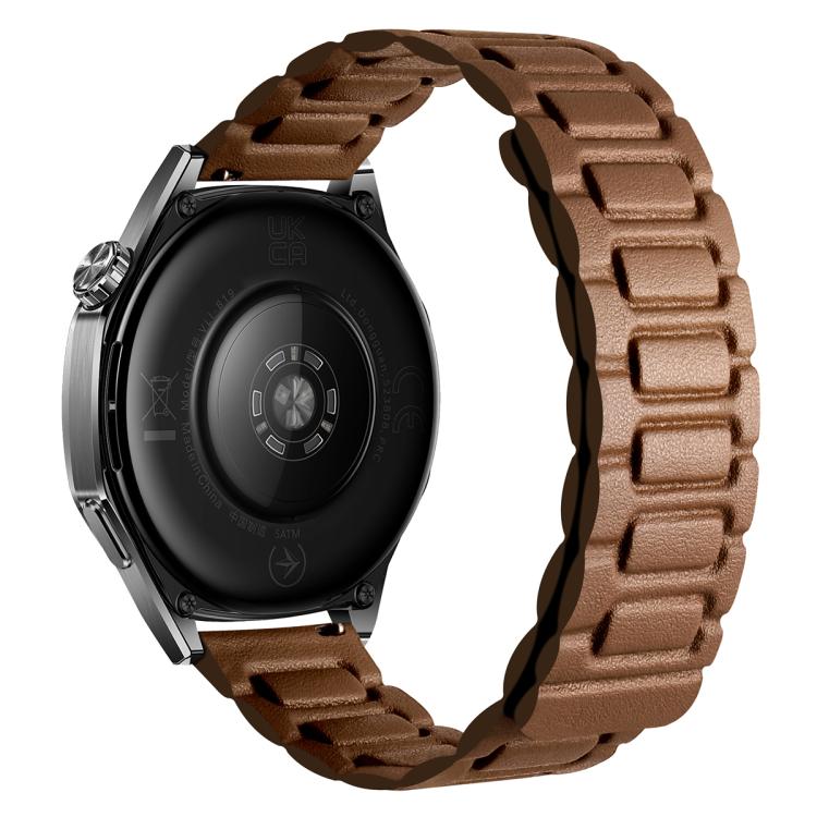 I-shaped Three-piece Leather Magnetic Watch Band — view 15