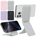 I-Shaped Phone Holder Leather Card Bag